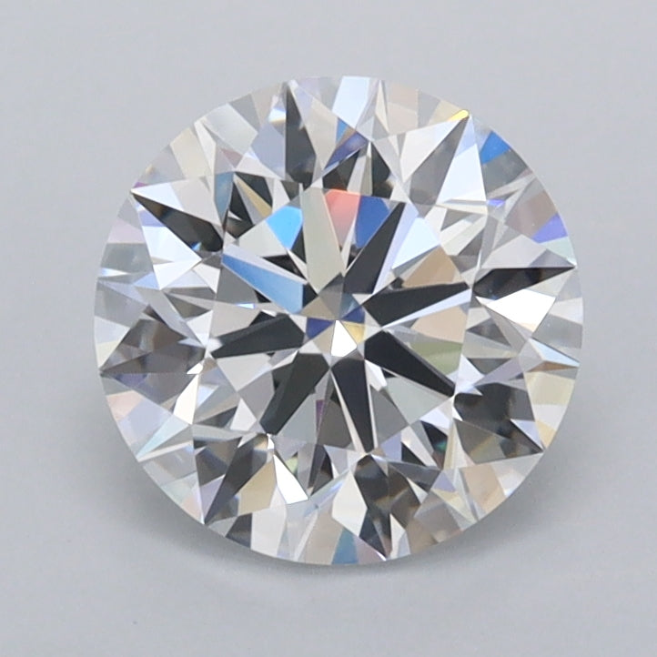 1.51 Carat Round Shaped, Excellent Cut, D Color, VVS2 Clarity, IGI Certified Lab Grown Diamond