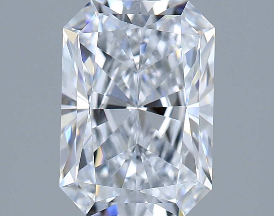 1.56 Carat Radiant Shaped, Ideal Cut, E Color, VVS1 Clarity, IGI Certified Lab Grown Diamond