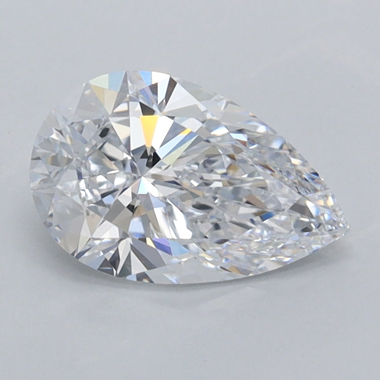 1.03 Carat Pear Shaped, Ideal Cut, E Color, VVS1 Clarity, IGI Certified Lab Grown Diamond