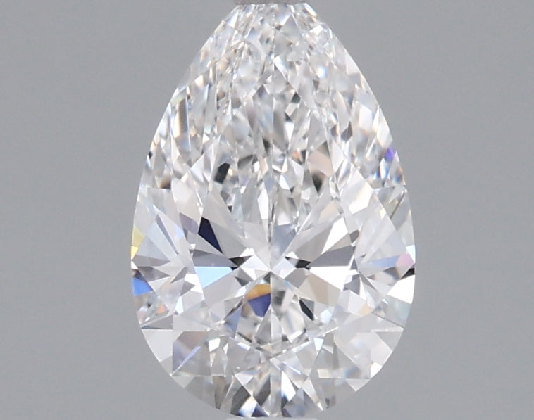 1.07 Carat Pear Shaped, Ideal Cut, D Color, VVS1 Clarity, IGI Certified Lab Grown Diamond