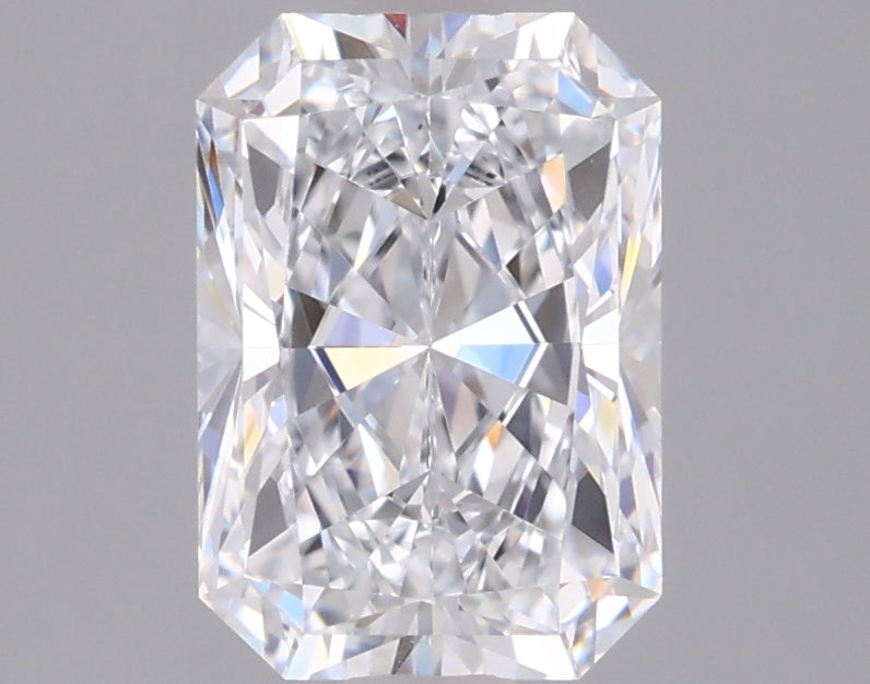 1.54 Carat Radiant Shaped, Excellent Cut, D Color, VVS1 Clarity, IGI Certified Lab Grown Diamond