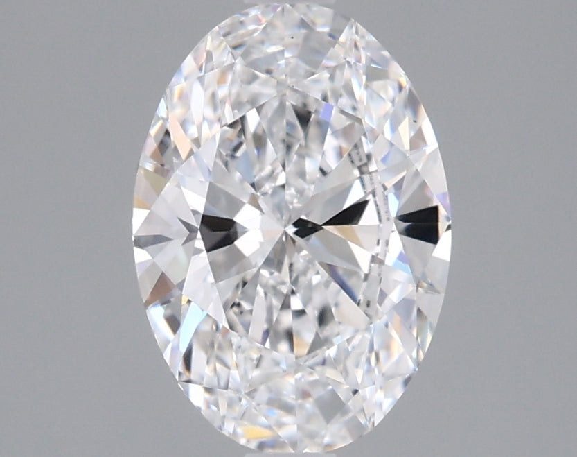 1.49 Carat Oval Shaped, Ideal Cut, D Color, VVS1 Clarity, IGI Certified Lab Grown Diamond