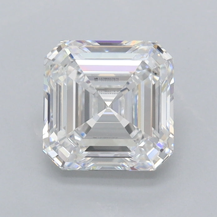 1.04 Carat Asscher Shaped, Ideal Cut, D Color, VVS1 Clarity, IGI Certified Lab Grown Diamond
