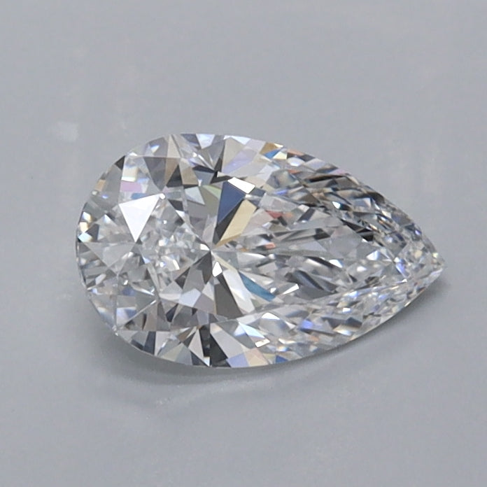 0.47 Carat Pear Shaped, Excellent Cut, D Color, VVS1 Clarity, IGI Certified Lab Grown Diamond