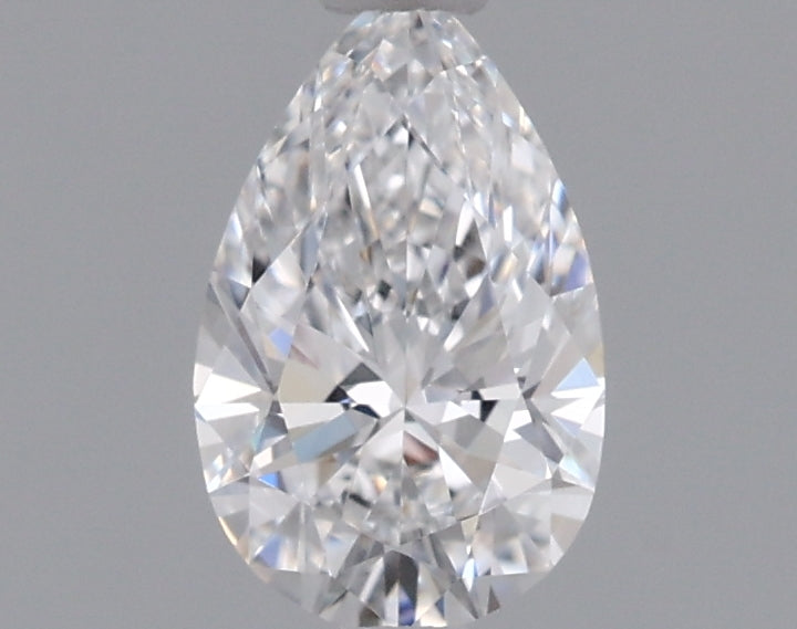 0.51 Carat Pear Shaped, Ideal Cut, D Color, VVS1 Clarity, IGI Certified Lab Grown Diamond