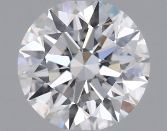 0.53 Carat Round Shaped, Ideal Cut, D Color, VVS2 Clarity, IGI Certified Lab Grown Diamond