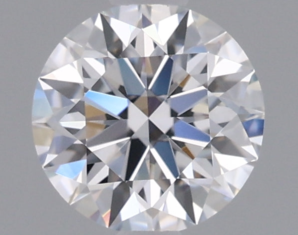 0.59 Carat Round Shaped, Ideal Cut, D Color, VVS2 Clarity, IGI Certified Lab Grown Diamond