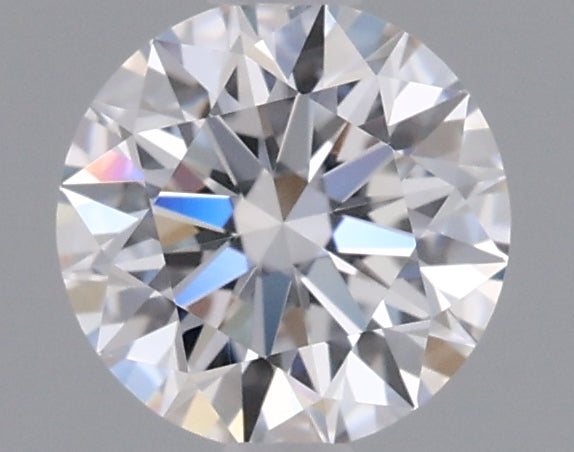 0.54 Carat Round Shaped, Ideal Cut, D Color, VVS2 Clarity, IGI Certified Lab Grown Diamond