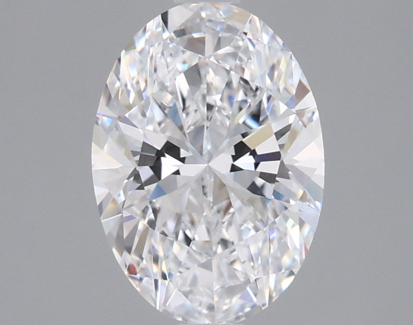1.55 Carat Oval Shaped, Ideal Cut, D Color, VVS2 Clarity, IGI Certified Lab Grown Diamond