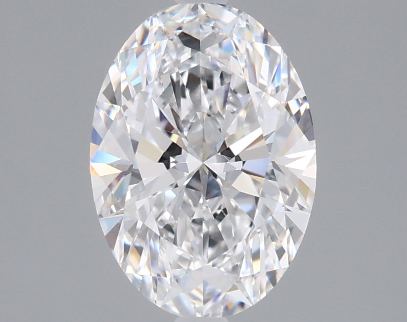 1.62 Carat Oval Shaped, Ideal Cut, D Color, VVS2 Clarity, IGI Certified Lab Grown Diamond