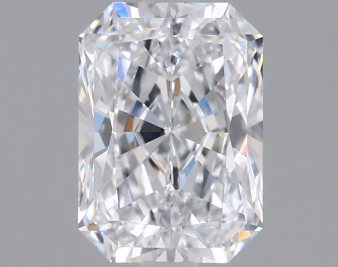 1.08 Carat Radiant Shaped, Ideal Cut, D Color, VVS1 Clarity, IGI Certified Lab Grown Diamond