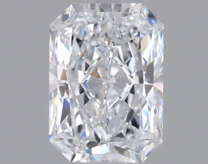 1.03 Carat Radiant Shaped, Ideal Cut, D Color, VVS1 Clarity, IGI Certified Lab Grown Diamond