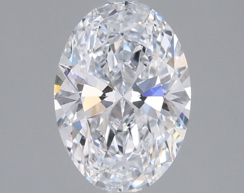 1.54 Carat Oval Shaped, Ideal Cut, D Color, VVS2 Clarity, IGI Certified Lab Grown Diamond