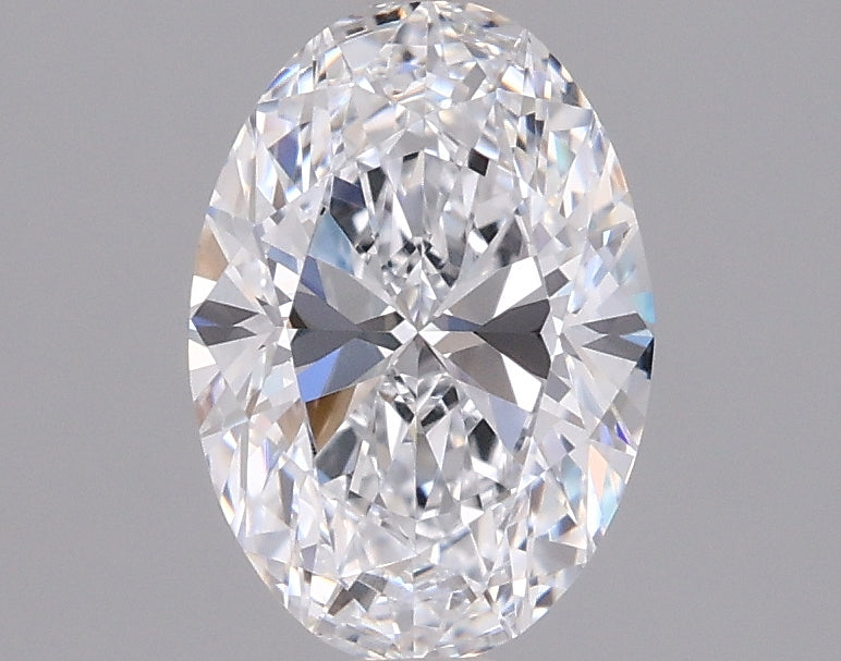 1.19 Carat Oval Shaped, Ideal Cut, D Color, VVS2 Clarity, IGI Certified Lab Grown Diamond
