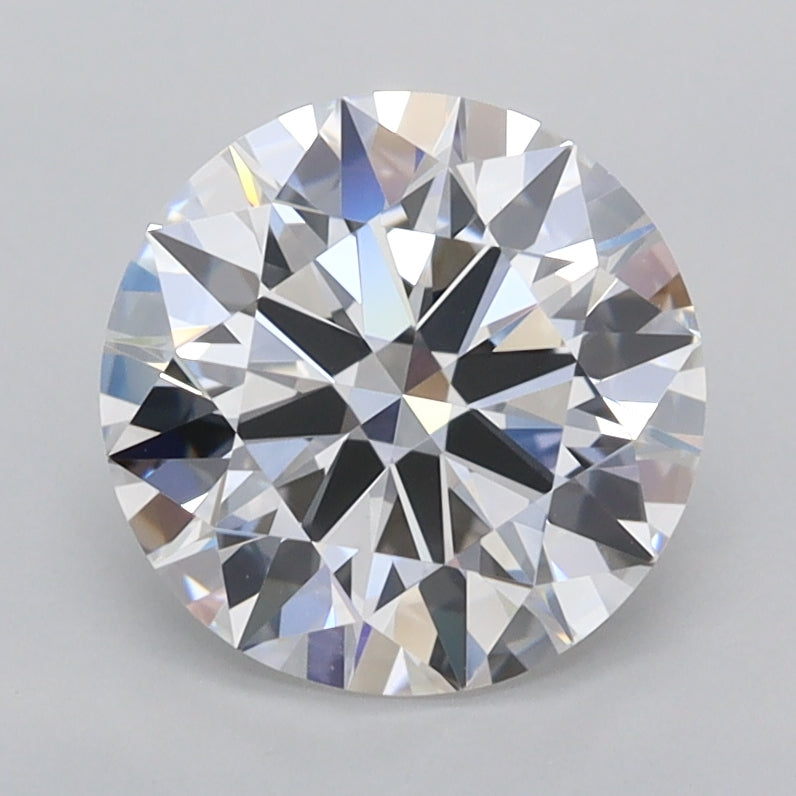 2.00 Carat Round Shaped, Ideal Cut, D Color, VVS1 Clarity, IGI Certified Lab Grown Diamond