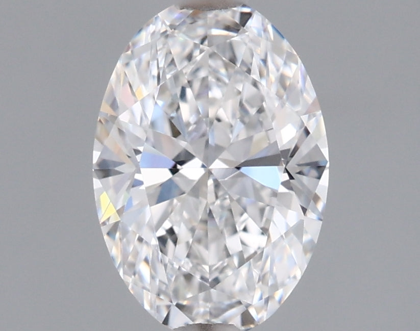1.09 Carat Oval Shaped, Ideal Cut, D Color, VVS1 Clarity, IGI Certified Lab Grown Diamond