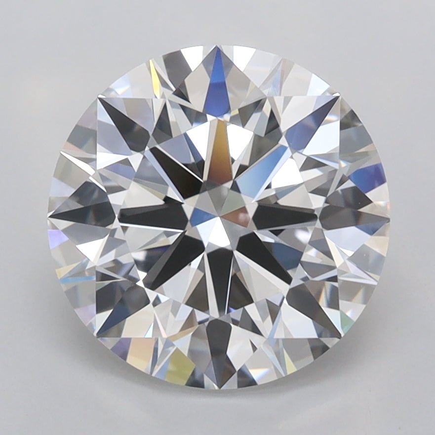 3.03 Carat Round Shaped, Ideal Cut, E Color, VVS1 Clarity, IGI Certified Lab Grown Diamond