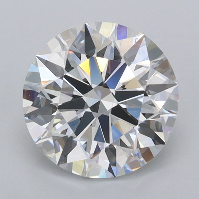 1.53 Carat Round Shaped, Ideal Cut, D Color, FL Clarity, IGI Certified Lab Grown Diamond