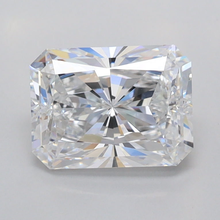 1.48 Carat Radiant Shaped, Ideal Cut, D Color, FL Clarity, IGI Certified Lab Grown Diamond