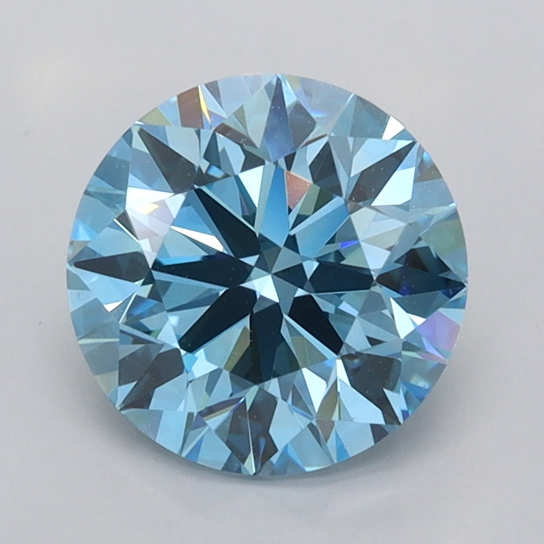1.80 Carat Round Shaped, Ideal Cut, VS1 Clarity, IGI Certified Lab Grown Diamond