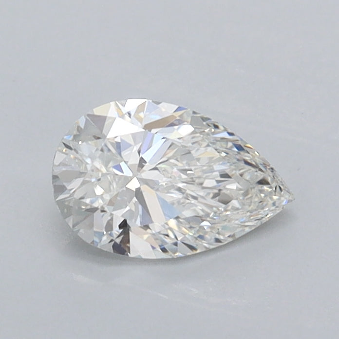0.56 Carat Pear Shaped, Ideal Cut, D Color, IF Clarity, IGI Certified Lab Grown Diamond