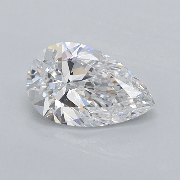 0.48 Carat Pear Shaped, Ideal Cut, D Color, VVS1 Clarity, IGI Certified Lab Grown Diamond