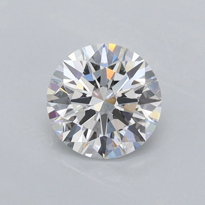 0.56 Carat Round Shaped, Ideal Cut, D Color, VVS2 Clarity, IGI Certified Lab Grown Diamond