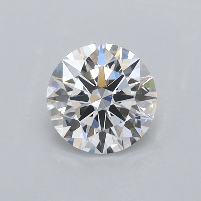 0.52 Carat Round Shaped, Ideal Cut, D Color, VVS2 Clarity, IGI Certified Lab Grown Diamond