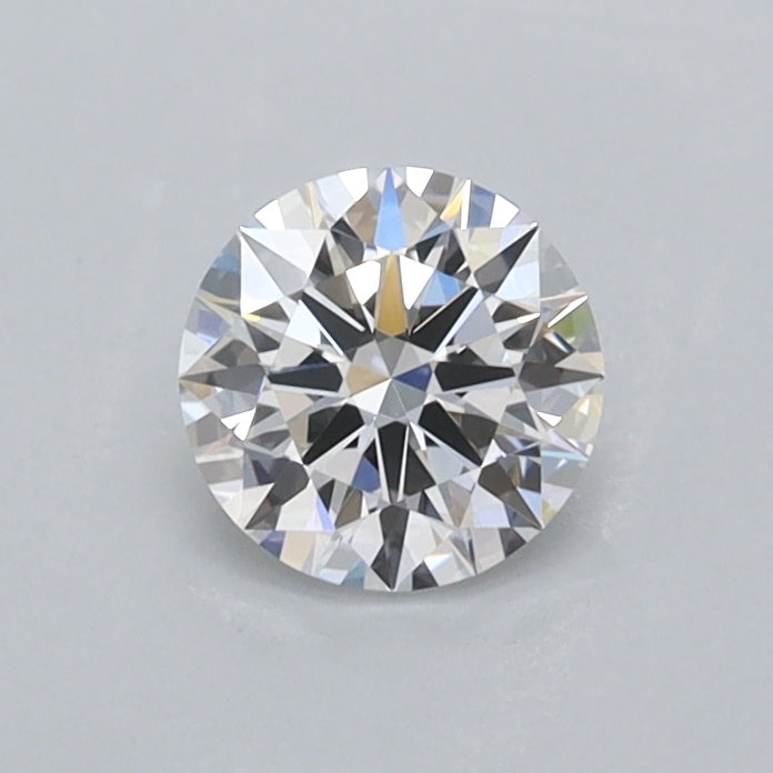 0.53 Carat Round Shaped, Ideal Cut, D Color, VVS1 Clarity, IGI Certified Lab Grown Diamond