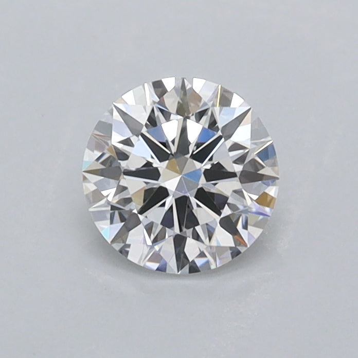 0.53 Carat Round Shaped, Ideal Cut, D Color, VVS1 Clarity, IGI Certified Lab Grown Diamond