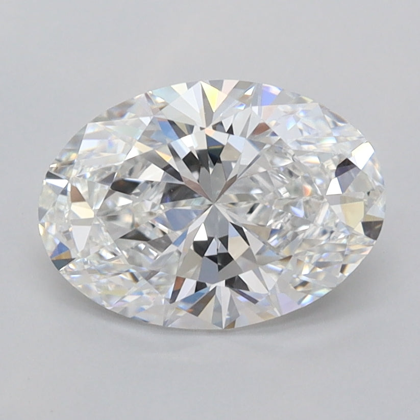 1.51 Carat Oval Shaped, Ideal Cut, E Color, VVS1 Clarity, IGI Certified Lab Grown Diamond