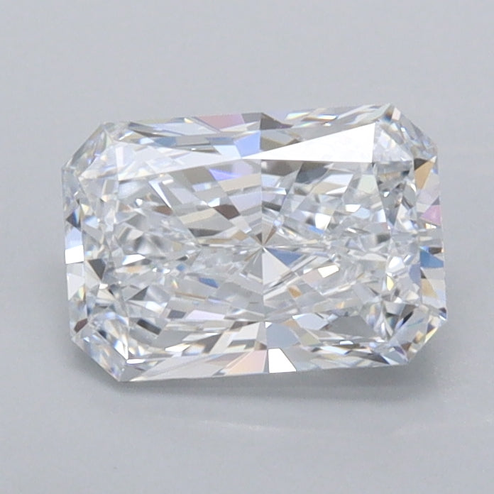 1.05 Carat Radiant Shaped, Ideal Cut, D Color, VVS1 Clarity, IGI Certified Lab Grown Diamond