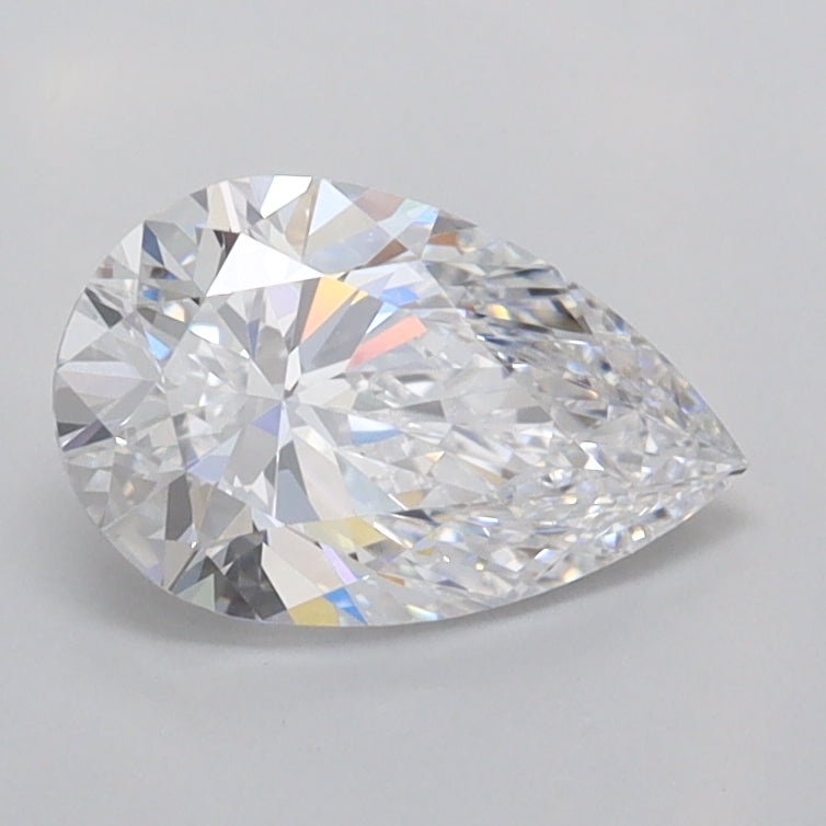 1.01 Carat Pear Shaped, Excellent Cut, D Color, VVS1 Clarity, IGI Certified Lab Grown Diamond