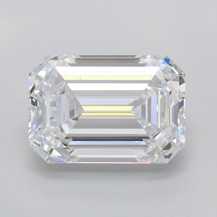 1.04 Carat Emerald Shaped, Ideal Cut, D Color, FL Clarity, IGI Certified Lab Grown Diamond