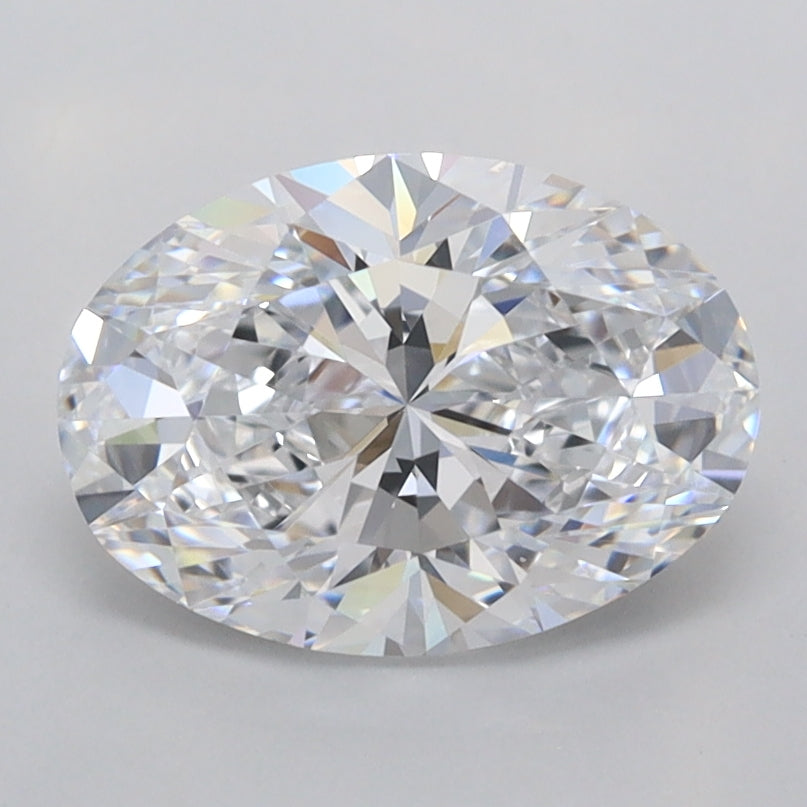 1.78 Carat Oval Shaped, Excellent Cut, D Color, VVS1 Clarity, IGI Certified Lab Grown Diamond