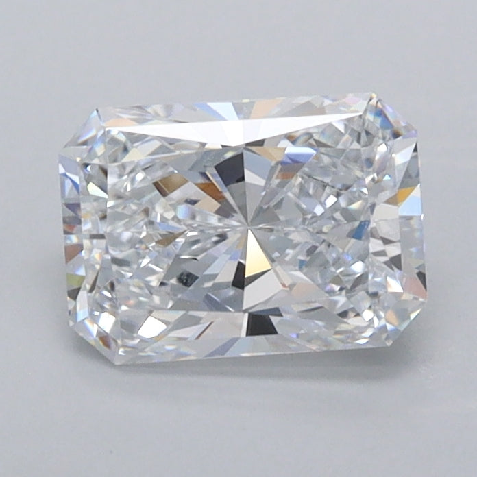 1.07 Carat Radiant Shaped, Ideal Cut, D Color, VVS2 Clarity, IGI Certified Lab Grown Diamond