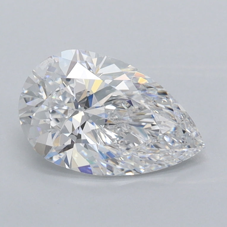 1.02 Carat Pear Shaped, Ideal Cut, E Color, VVS1 Clarity, IGI Certified Lab Grown Diamond