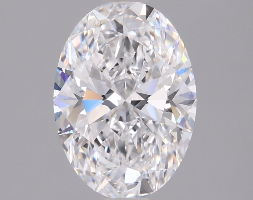 1.55 Carat Oval Shaped, Ideal Cut, D Color, VVS2 Clarity, IGI Certified Lab Grown Diamond