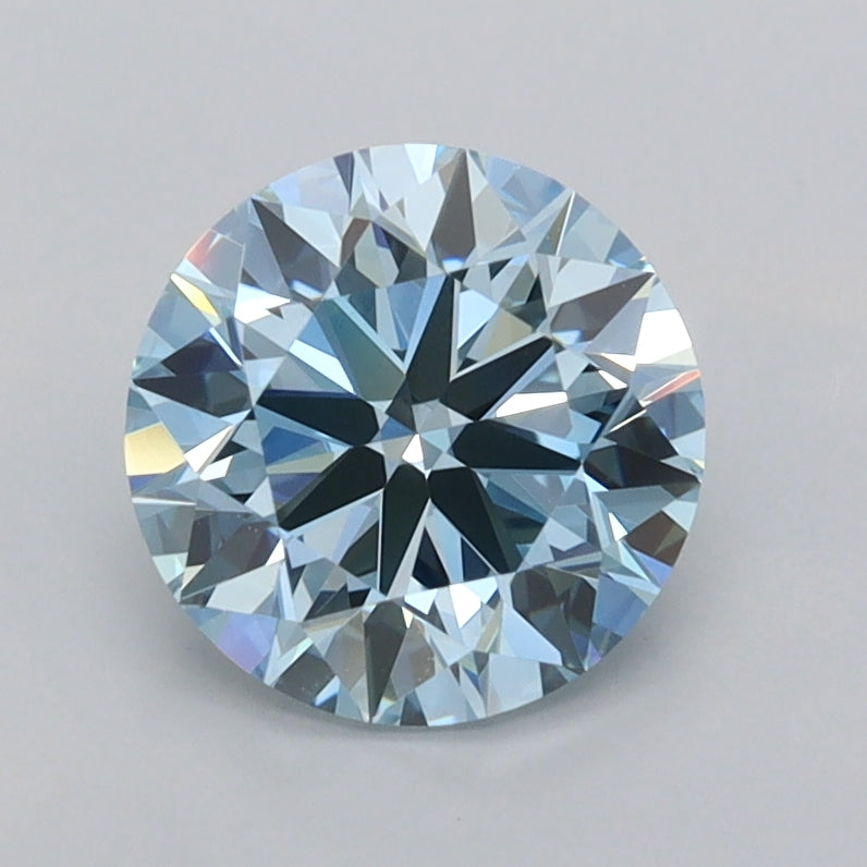 1.41 Carat Round Shaped, Ideal Cut, VVS1 Clarity, IGI Certified Lab Grown Diamond