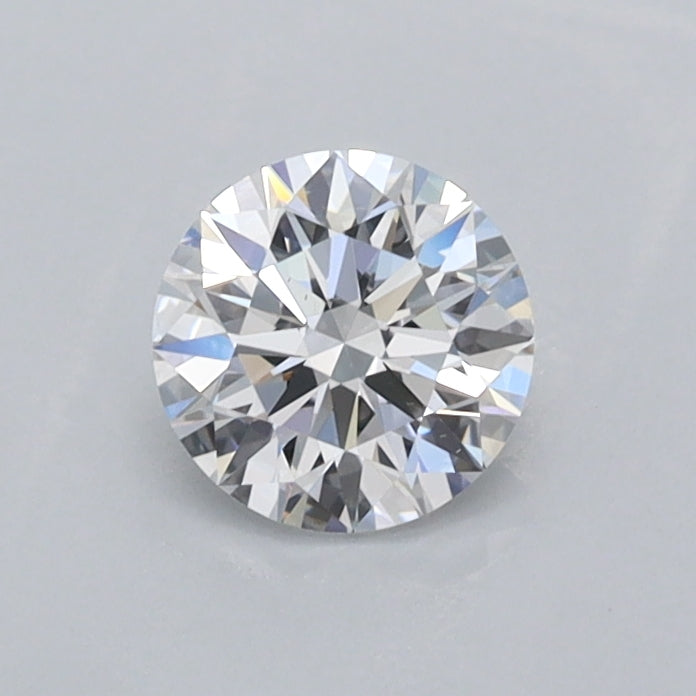 0.54 Carat Round Shaped, Excellent Cut, D Color, VS2 Clarity, IGI Certified Lab Grown Diamond