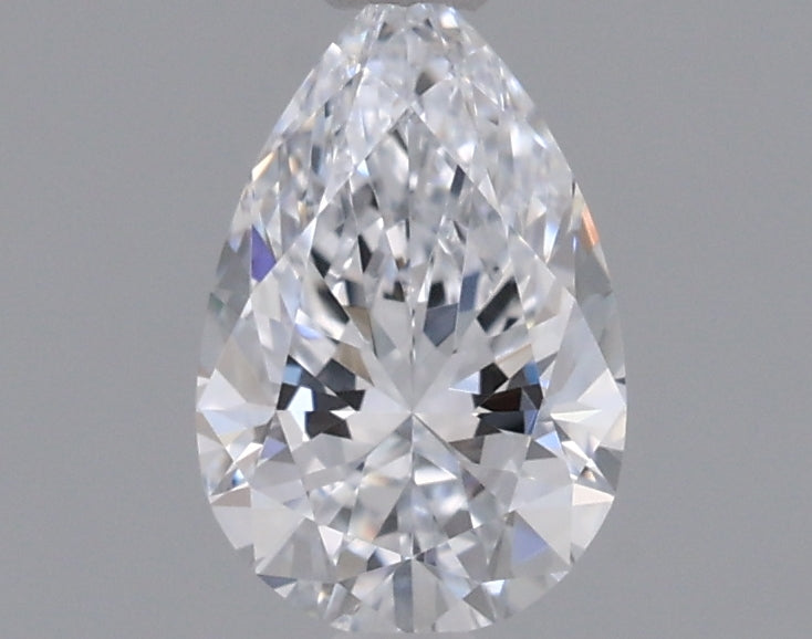 0.51 Carat Pear Shaped, Ideal Cut, E Color, VVS1 Clarity, IGI Certified Lab Grown Diamond