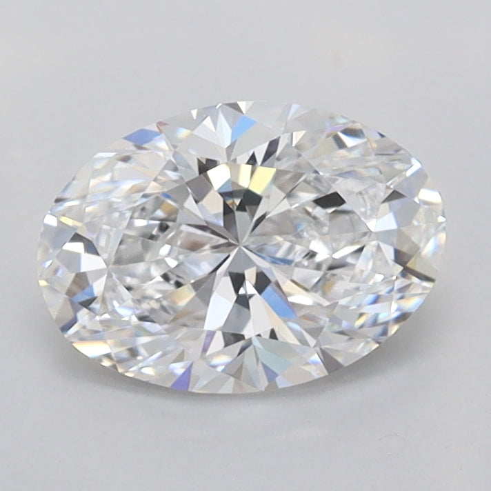 1.05 Carat Oval Shaped, Excellent Cut, D Color, VVS2 Clarity, IGI Certified Lab Grown Diamond