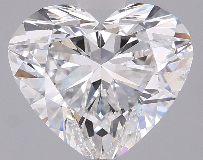 1.56 Carat Heart Shaped, Excellent Cut, D Color, VVS1 Clarity, IGI Certified Lab Grown Diamond