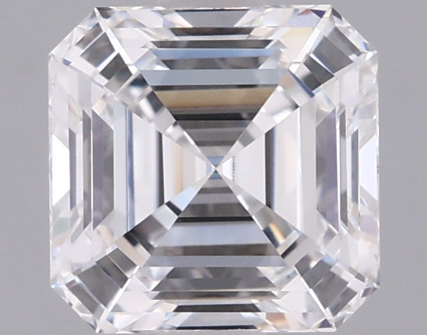 1.40 Carat Asscher Shaped, Ideal Cut, D Color, VVS1 Clarity, IGI Certified Lab Grown Diamond