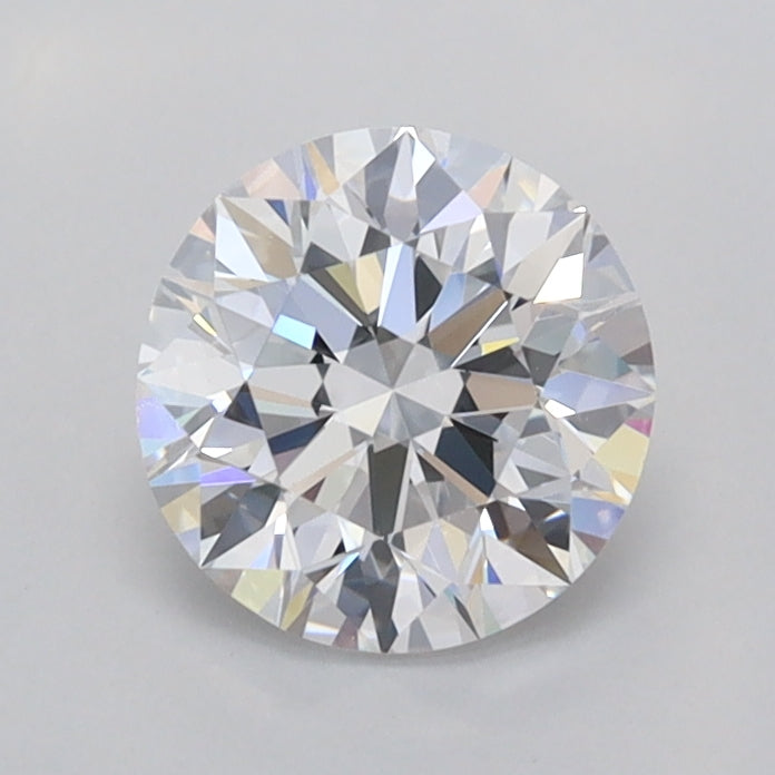 1.00 Carat Round Shaped, Excellent Cut, D Color, VVS2 Clarity, IGI Certified Lab Grown Diamond