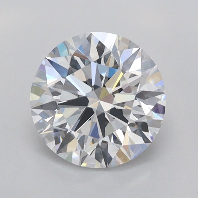 1.02 Carat Round Shaped, Ideal Cut, D Color, VVS2 Clarity, IGI Certified Lab Grown Diamond