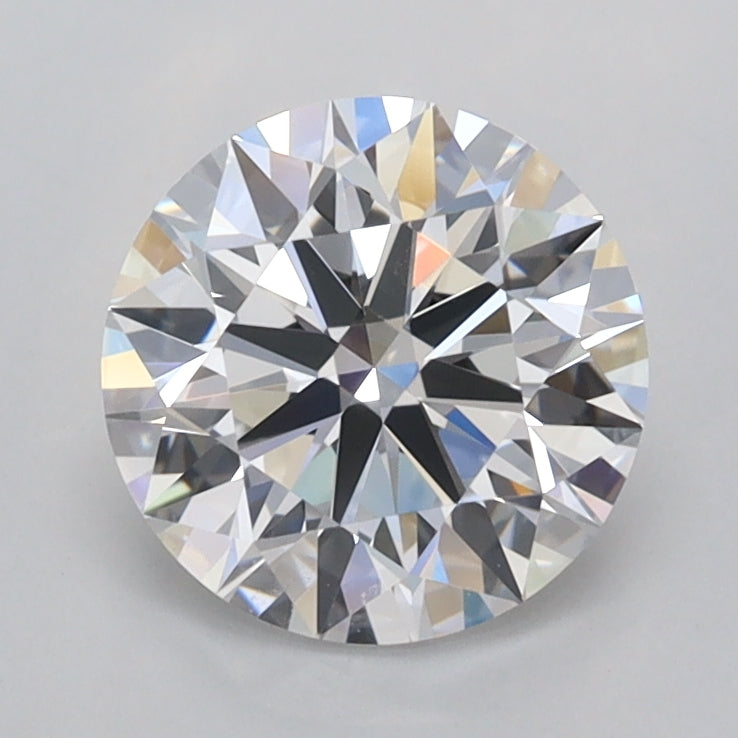 1.52 Carat Round Shaped, Ideal Cut, D Color, FL Clarity, IGI Certified Lab Grown Diamond