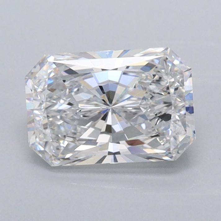1.01 Carat Radiant Shaped, Ideal Cut, D Color, VVS1 Clarity, IGI Certified Lab Grown Diamond