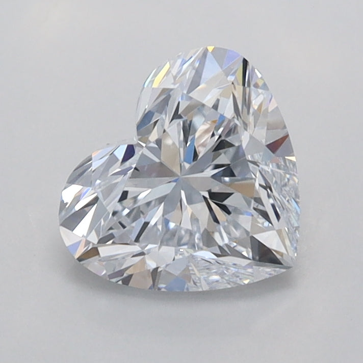 1.07 Carat Heart Shaped, Ideal Cut, E Color, VVS1 Clarity, IGI Certified Lab Grown Diamond