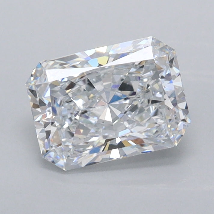 1.02 Carat Radiant Shaped, Ideal Cut, D Color, VVS1 Clarity, IGI Certified Lab Grown Diamond